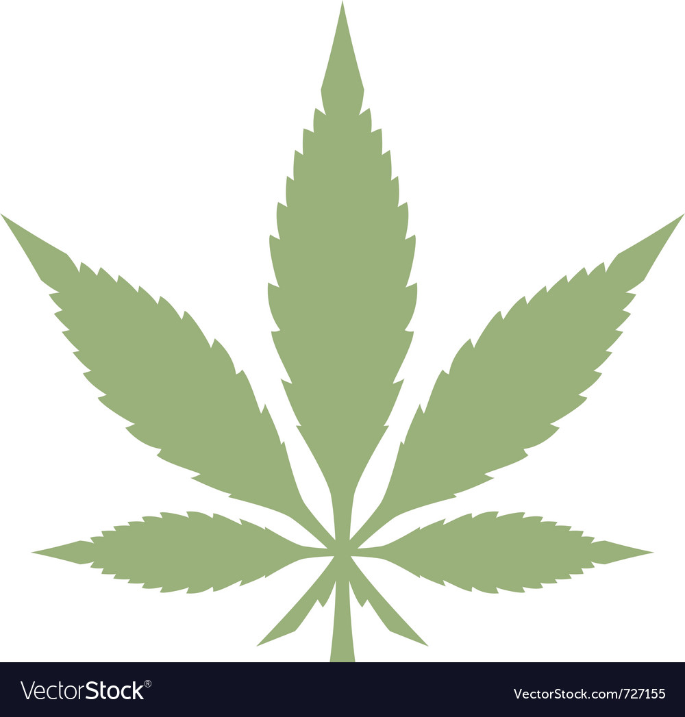 Marijuana Leaf Vector Free Download